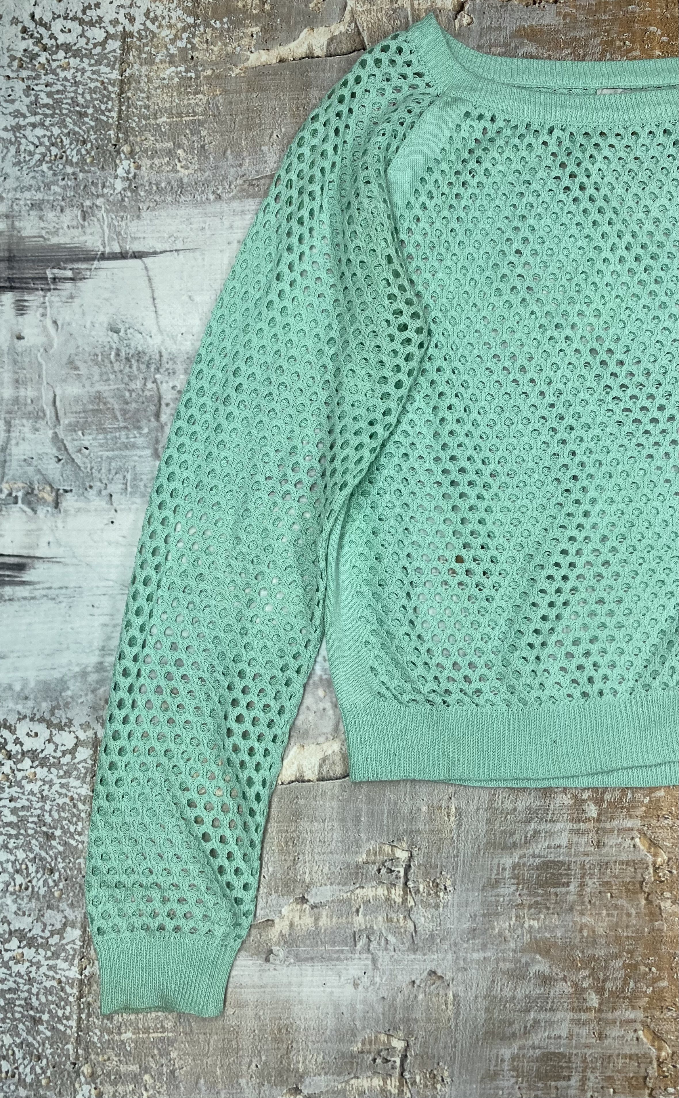 Vintage Vintage Mesh Sweater Women’s Size M Size M / US 6-8 / IT 42-44 - 4 Thumbnail