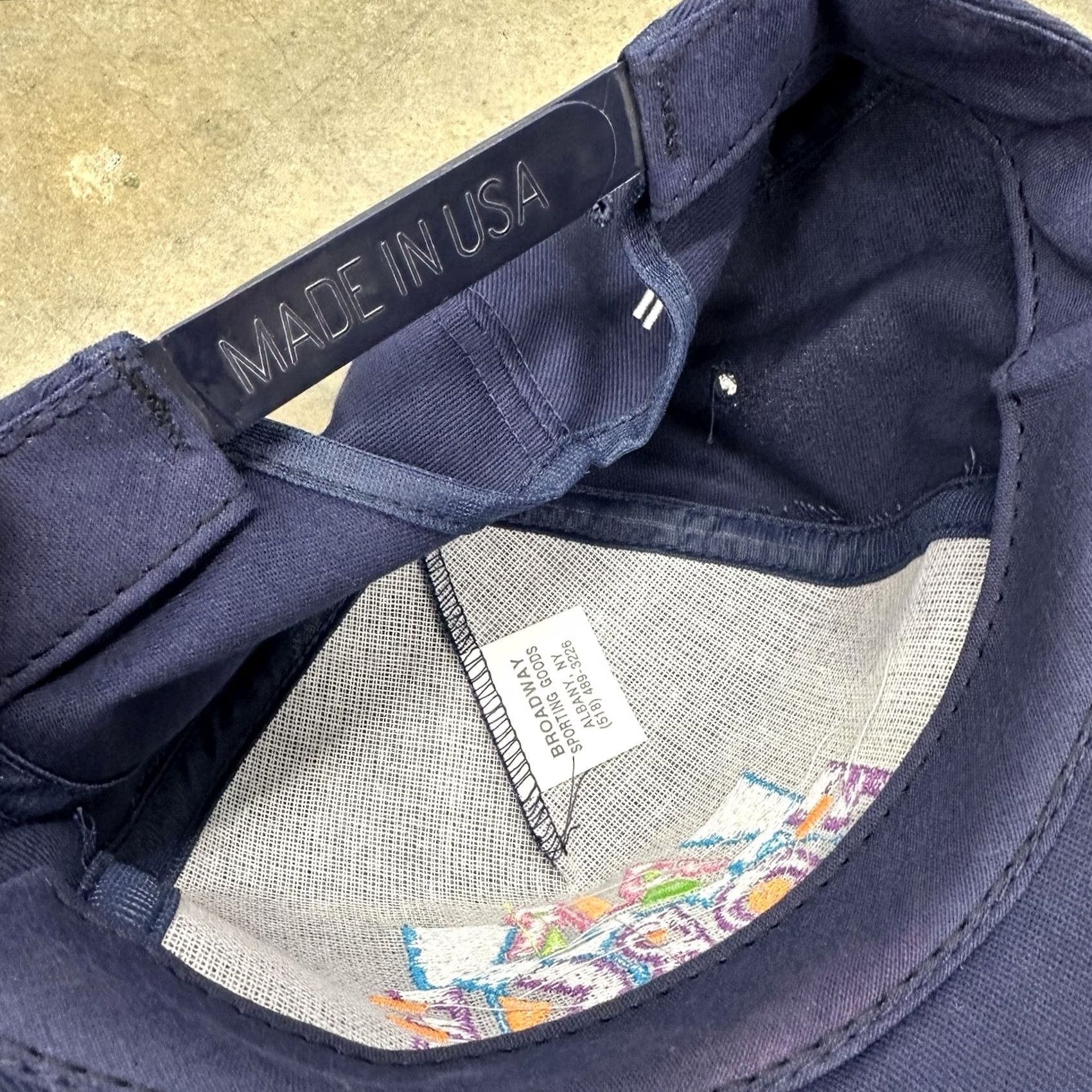 Vintage VINTAGE Air force Snapback Hat Shirt Men S Blue USA 90s Adjustable Cotton Size ONE SIZE - 5 Thumbnail
