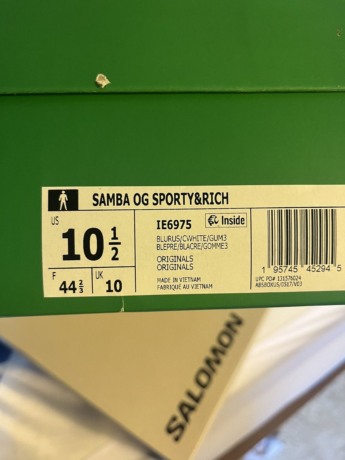 Adidas Adidas x Sporty and Rich Samba Blue Size US 10.5 / EU 43-44 - 6 Thumbnail