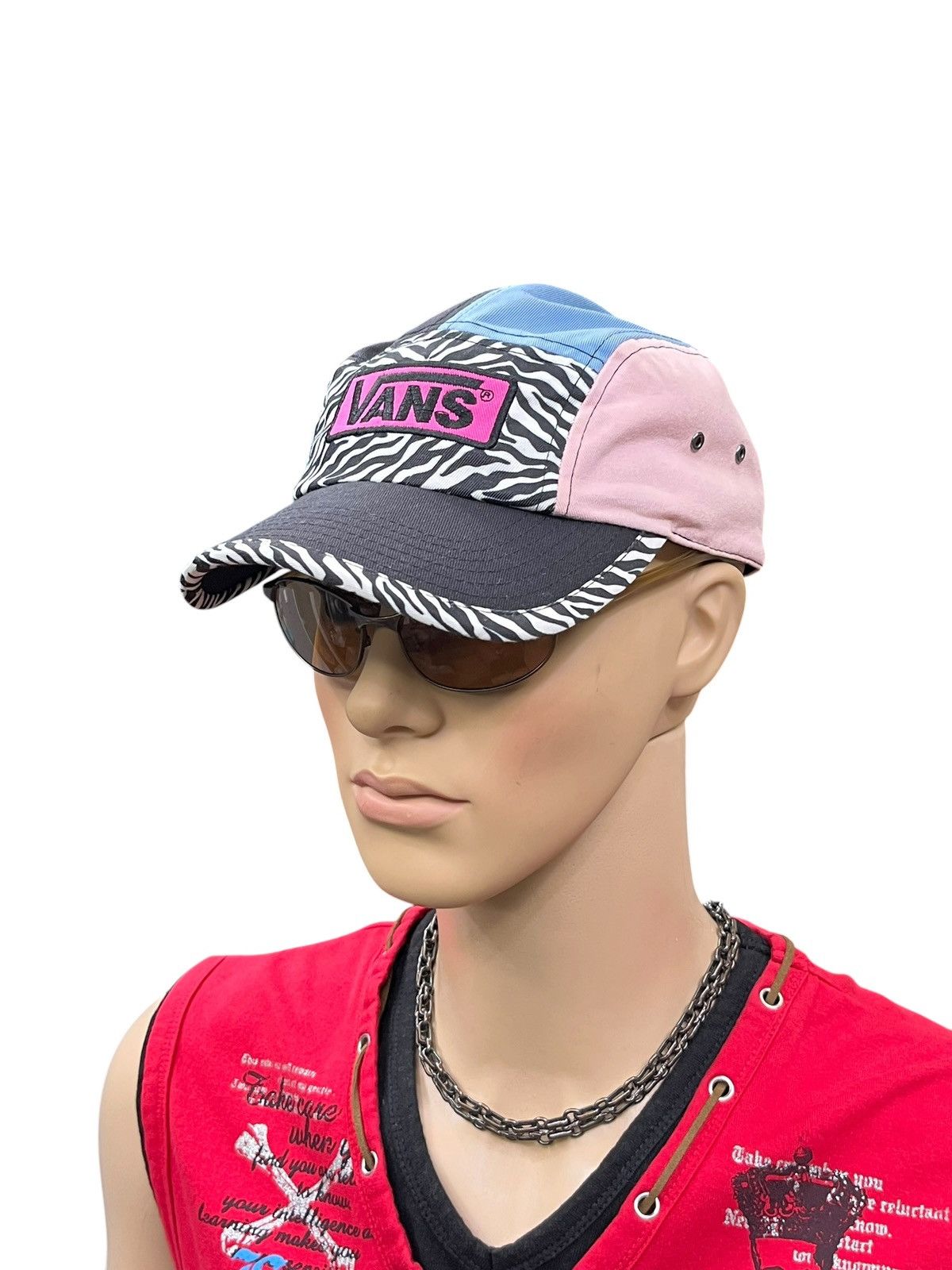 Vans 🔥Japan Vans x Standard California Zebra Y2K 5 Panel Cap Sk8 Size ONE SIZE - 2 Thumbnail