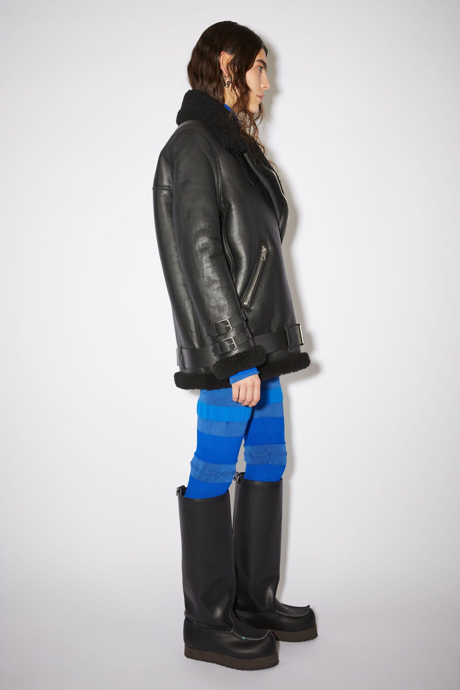 Acne Studios Acne studios shearling leather jacket Size S / US 4 / IT 40 - 2 Thumbnail