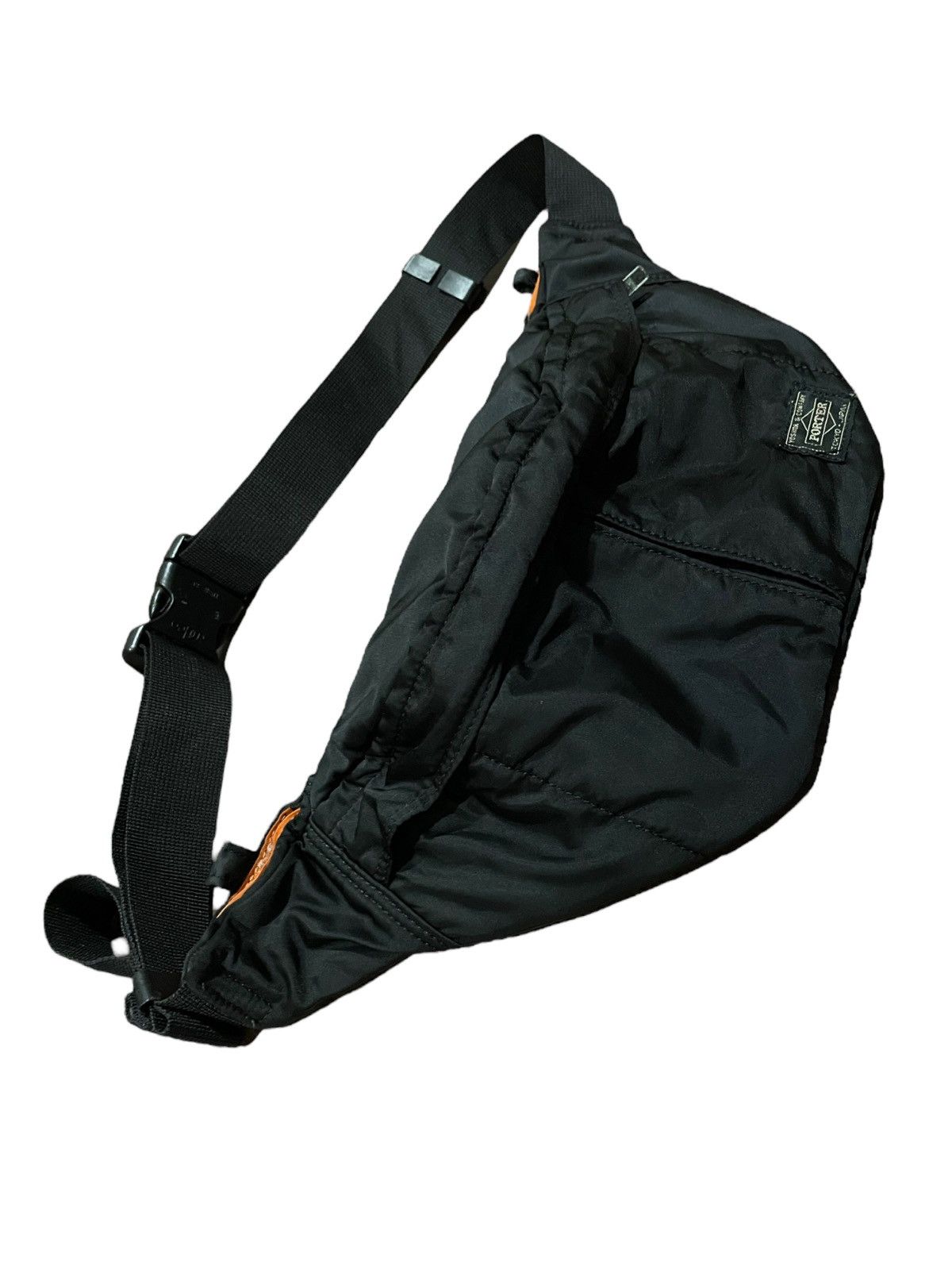 Japanese Brand Vintage 2 in 1 Porter Japan Waist & Shoulder Bag Sz 16" x 7" Size ONE SIZE - 4 Thumbnail
