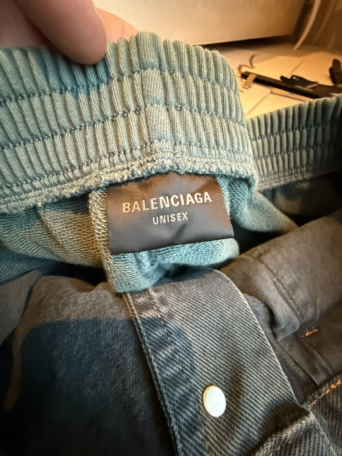 Balenciaga SS23 Balenciaga mud show hybrid baggy jeans joggers sweats Size US 32 / EU 48 - 20 Thumbnail