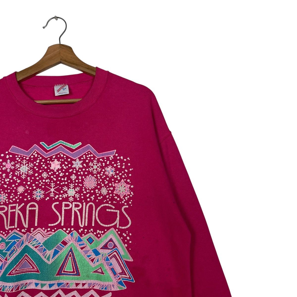 Jerzees Vtg Eureka Spring Crewneck Sweatshirt Size US XL / EU 56 / 4 - 5 Thumbnail