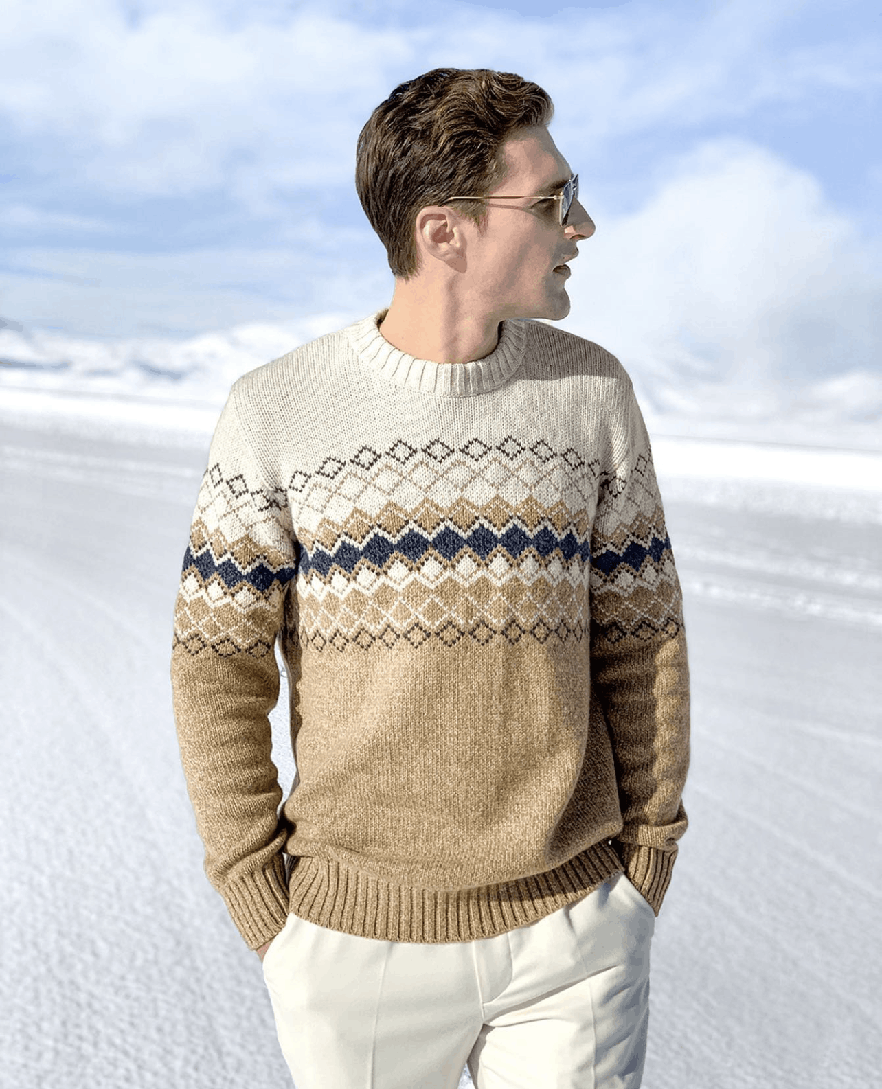 Loro Piana Men's sweater Loro Piana Baby Cashmere Size US XL / EU 56 / 4 - 7 Thumbnail