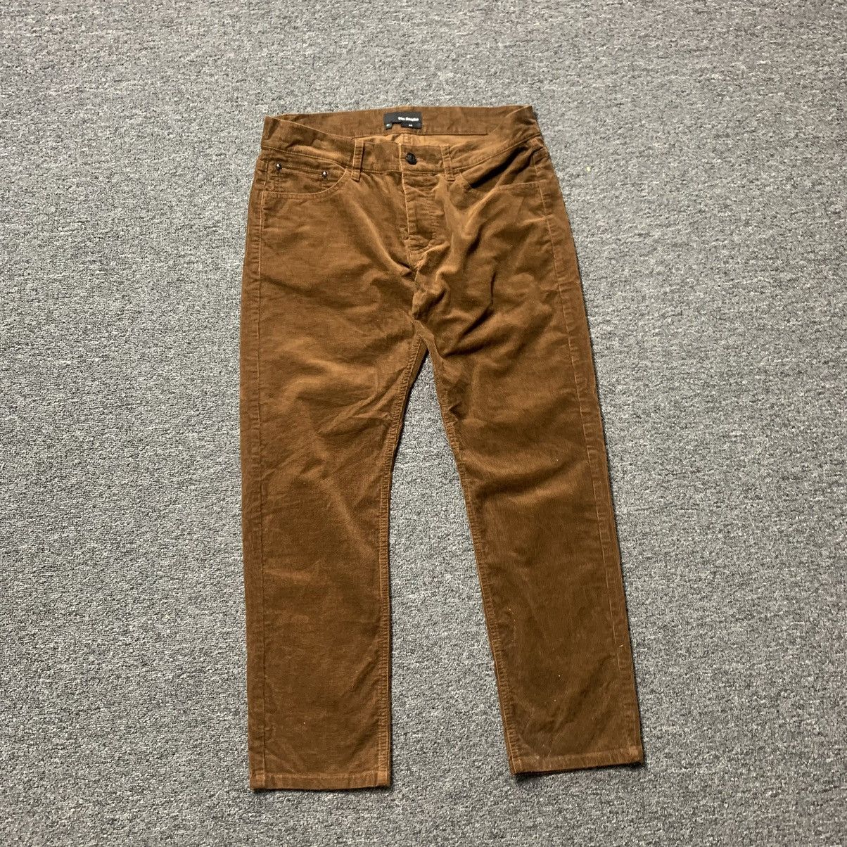 The Kooples Brown Corduroy Trousers Size US 31 - 2 Thumbnail