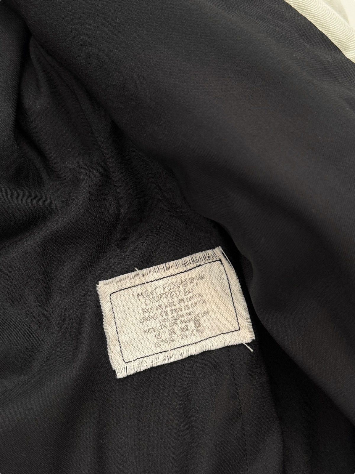 Greg Lauren Mint Cropped Fisherman GL1 Kimono Knit Patchwork Size US S / EU 44-46 / 1 - 5 Thumbnail