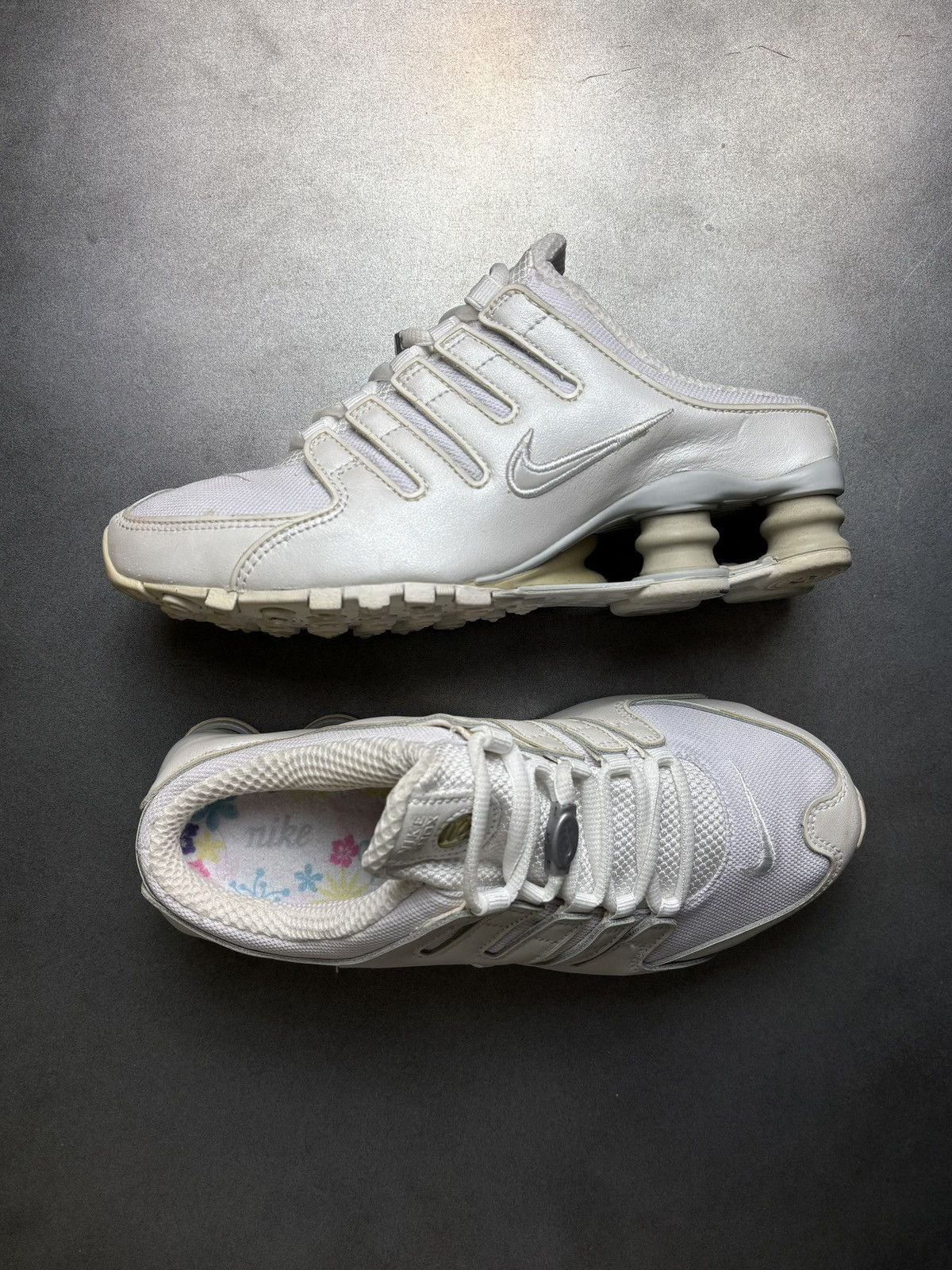 Nike × Vintage 2005 Nike Shox NZ Mule Vintage Slip On 312820-111 Martine Ro Size US 6 / IT 36 - 16 Thumbnail