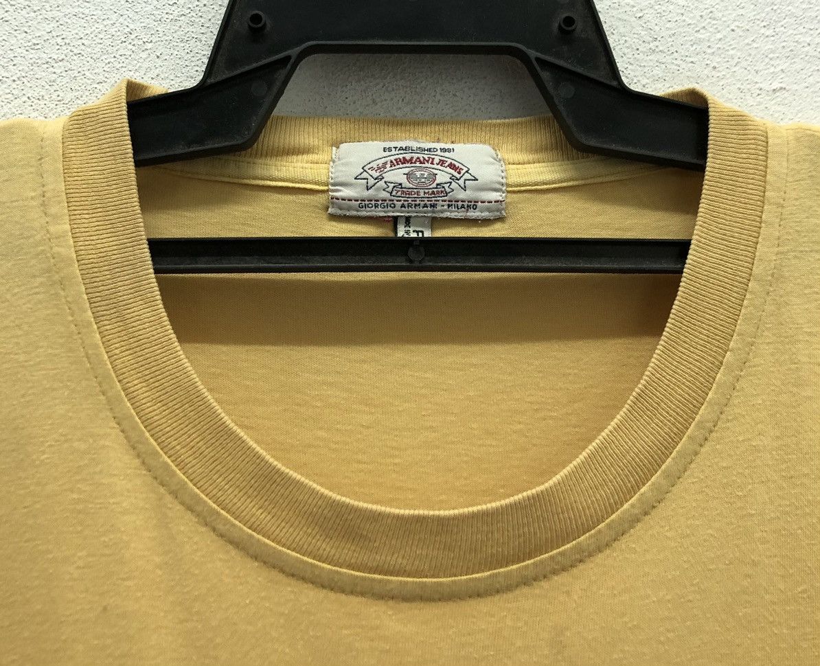 Giorgio Armani Vintage Giorgio Armani-Milano Armani Exchange T-Shirt Size US L / EU 52-54 / 3 - 4 Thumbnail