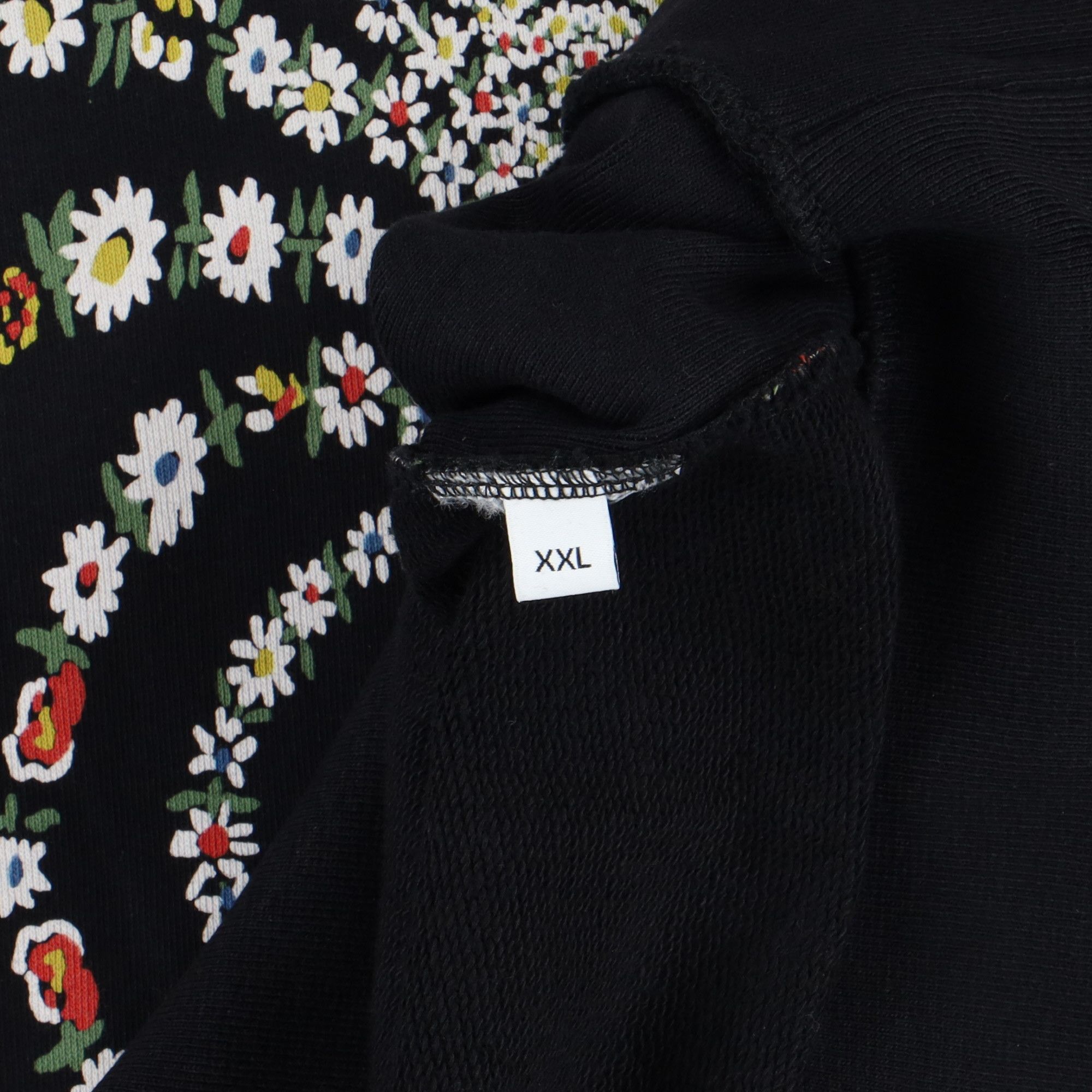 Givenchy Black Mirrored Daisy Print Hoodie Size US XXL / EU 58 / 5 - 5 Thumbnail