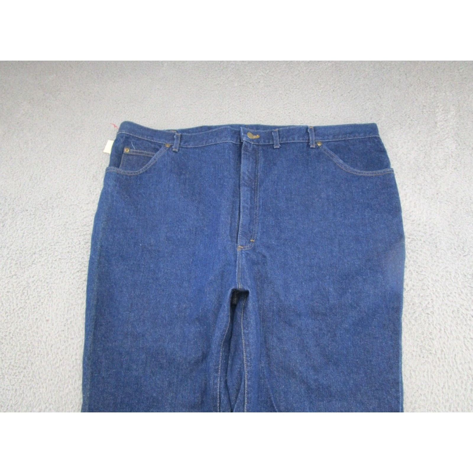Lee VINTAGE Lee Riders USA Made Blue Denim Jeans Straight Leg Big & Tall 50x34 Mens Jeans Blue USA Straight 50 34 New Size US 34 / EU 50 - 6 Thumbnail