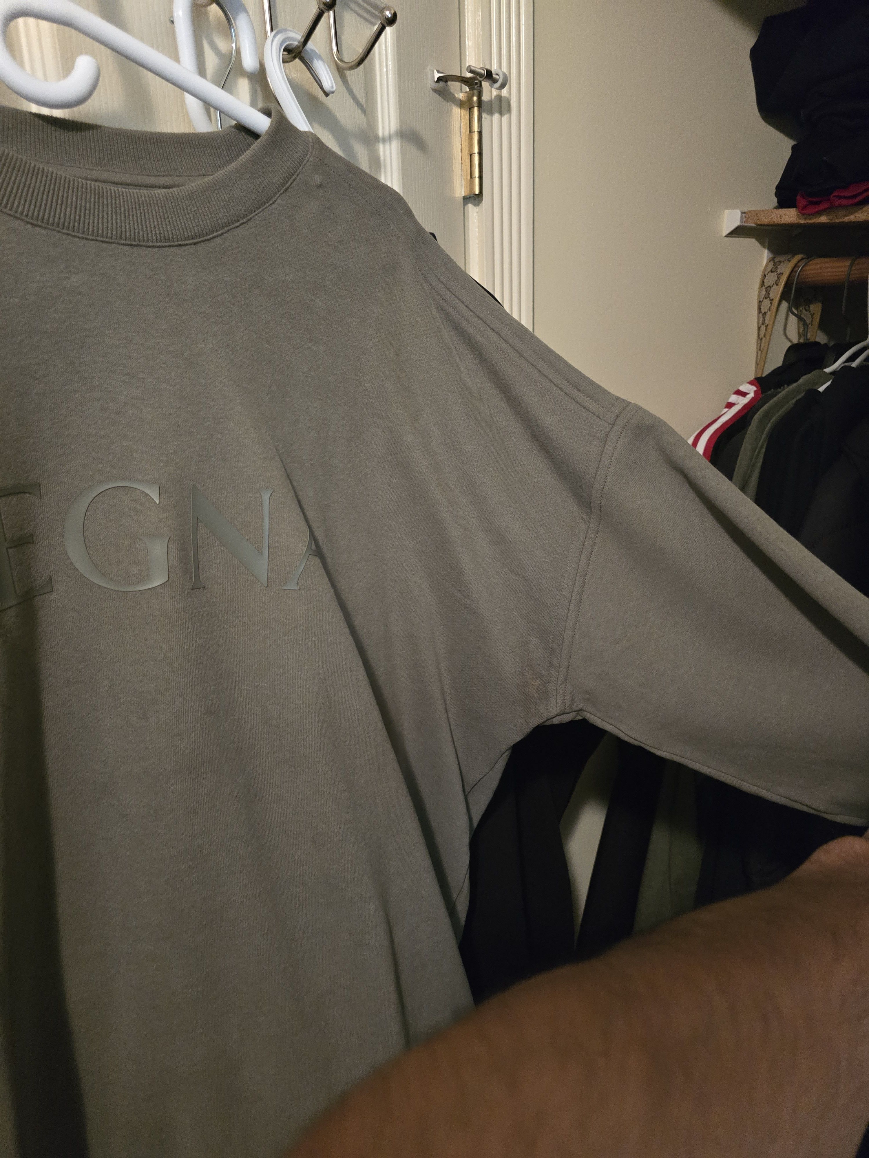Z Zegna Z Zengna cotton crew kneck sweater Size US L / EU 52-54 / 3 - 6 Thumbnail