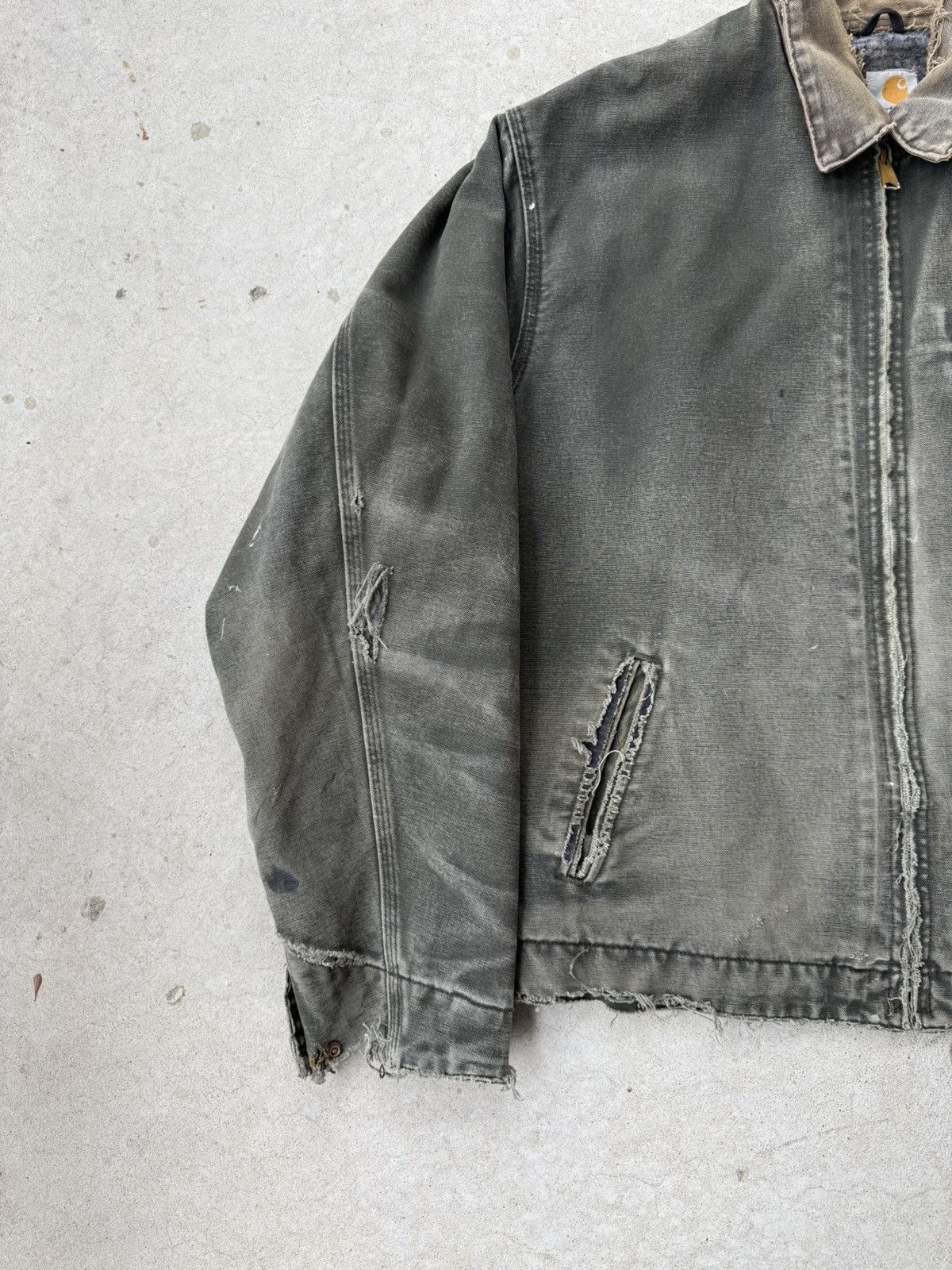 Carhartt Vintage J97MOS Carhartt Detroit Jacket Size US XXL / EU 58 / 5 - 3 Thumbnail