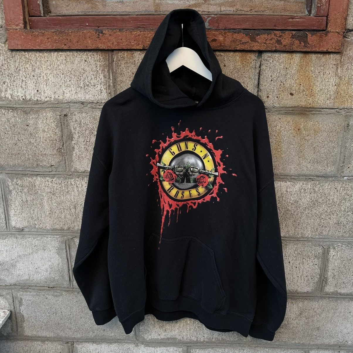 Guns N' Roses Vintage Guns N Roses 🥀 Hoodie Big Logo Band Rock Y2K 00s Size US XL / EU 56 / 4 - 1 Thumbnail
