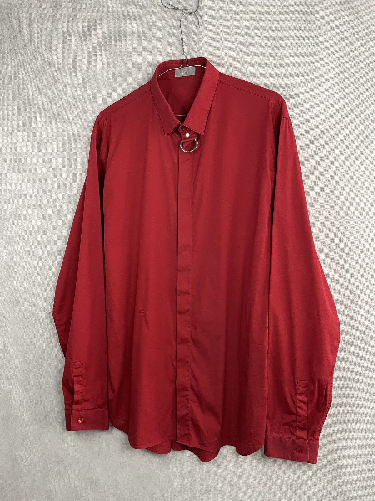 Dior Vintage Button Ups Red Shirt Designer Old Money