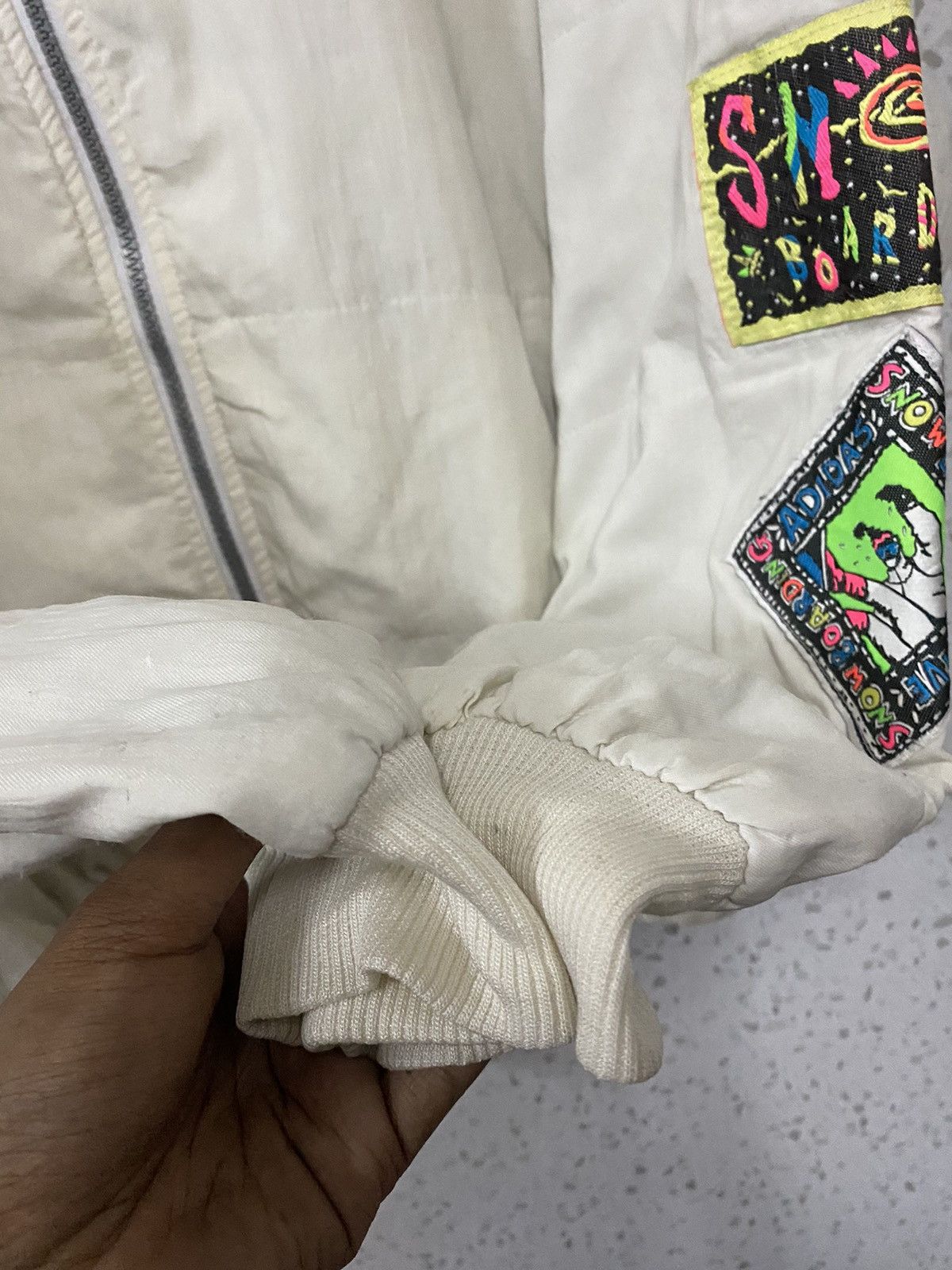 Adidas × Vintage Vintage 90s Adidas Snowboard Big Logo Jacket Size US L / EU 52-54 / 3 - 4 Thumbnail