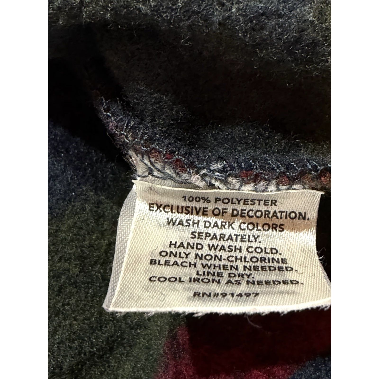 Vintage John Wayne Mens Sweater Pullover Medium Plaid Quater Snap Henley Top Size US M / EU 48-50 / 2 - 7 Thumbnail