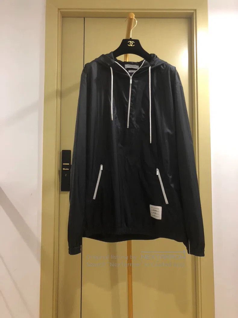 Thom Browne Thom Browne Nylon Hooded Windbreaker Size US M / EU 48-50 / 2 - 1 Thumbnail