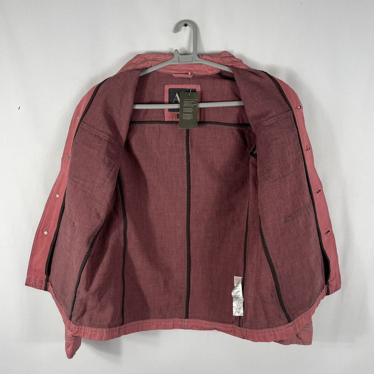 Armani Exchange × Designer × Vintage 🔥NOS🔥SS2013 Armani Exchange Four Pockets Styles Chore Jacket Size US S / EU 44-46 / 1 - 14 Thumbnail
