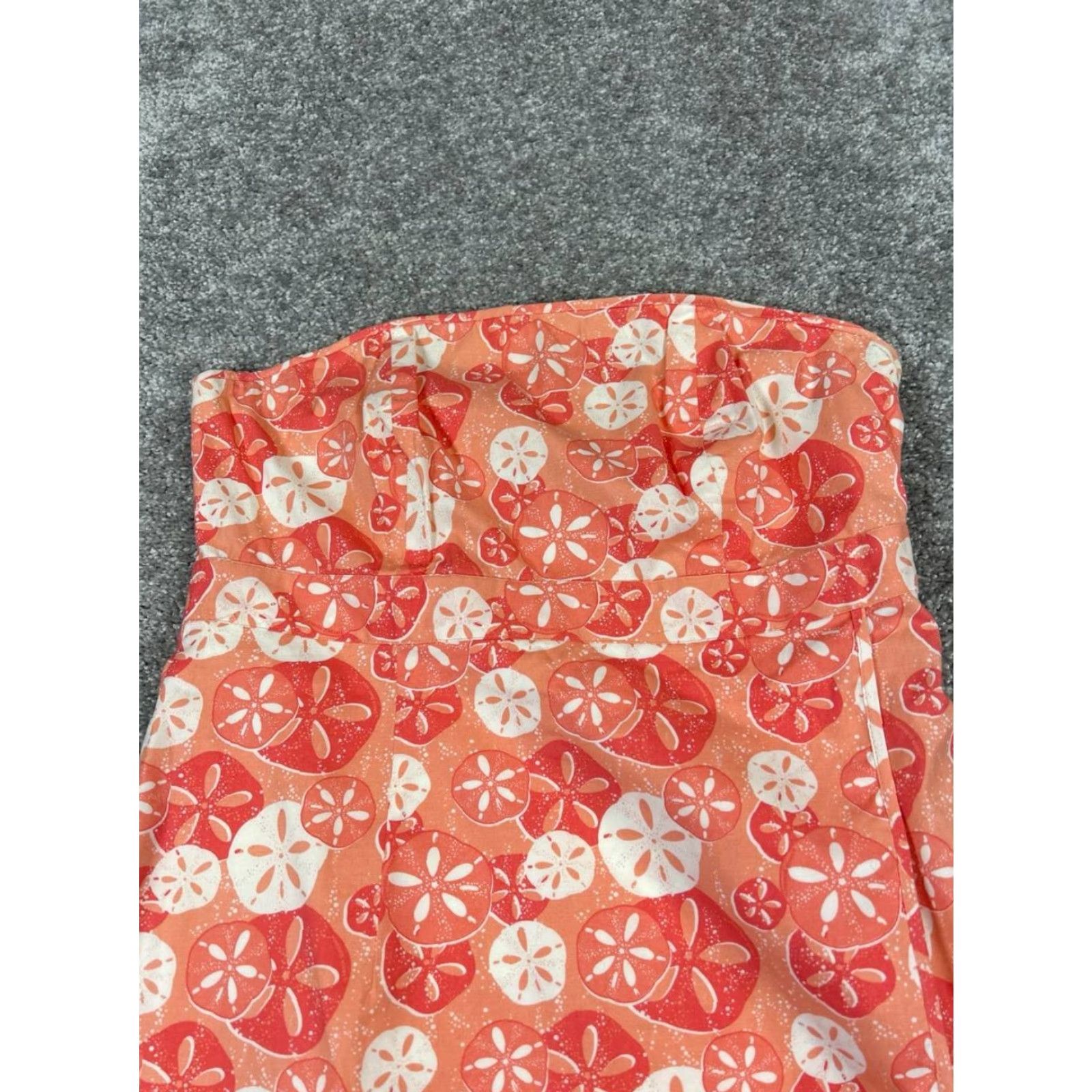 Vineyard Vines Vineyard Vines Dress Womens 4 Orange White Cotton Bodycon Size S / US 4 / IT 40 - 2 Thumbnail