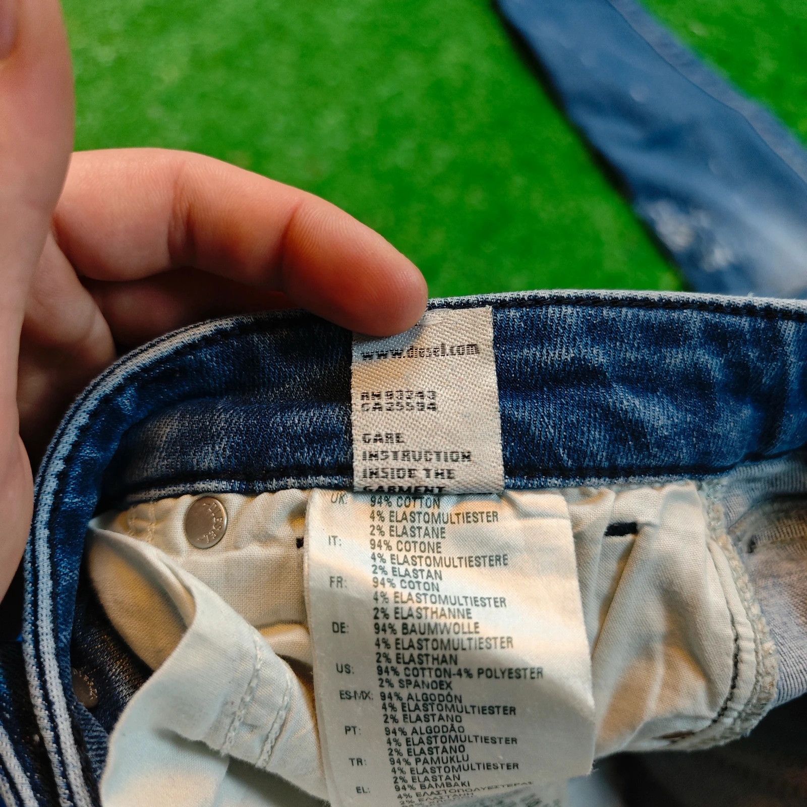 Diesel Diesel Gracey Jeans Womens 27 zip fly super slim skinny Size 27" / US 4 / IT 40 - 10 Thumbnail