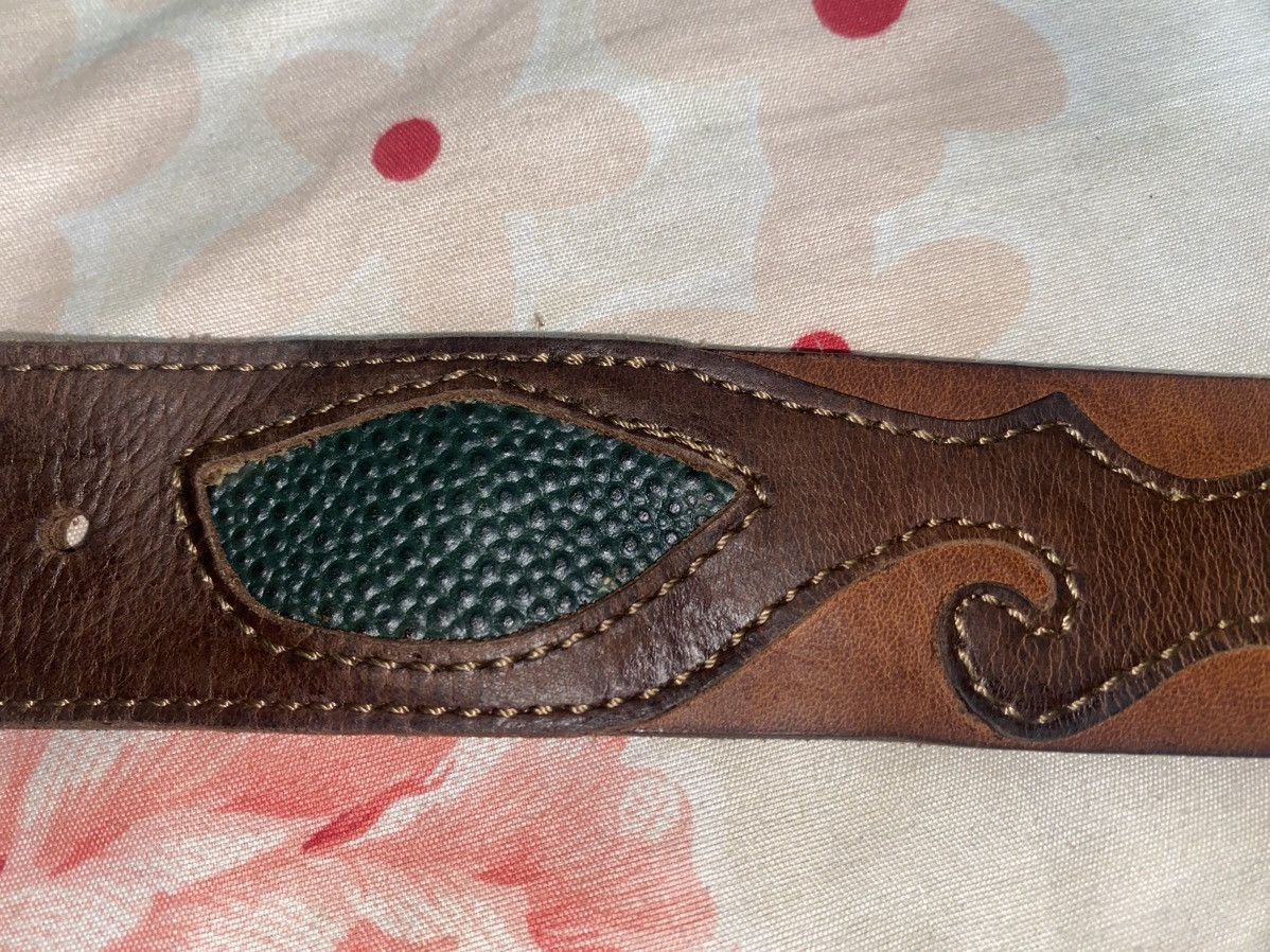 Diesel × Vintage Vintage Diesel Genuine Leather Belt Size ONE SIZE - 15 Thumbnail
