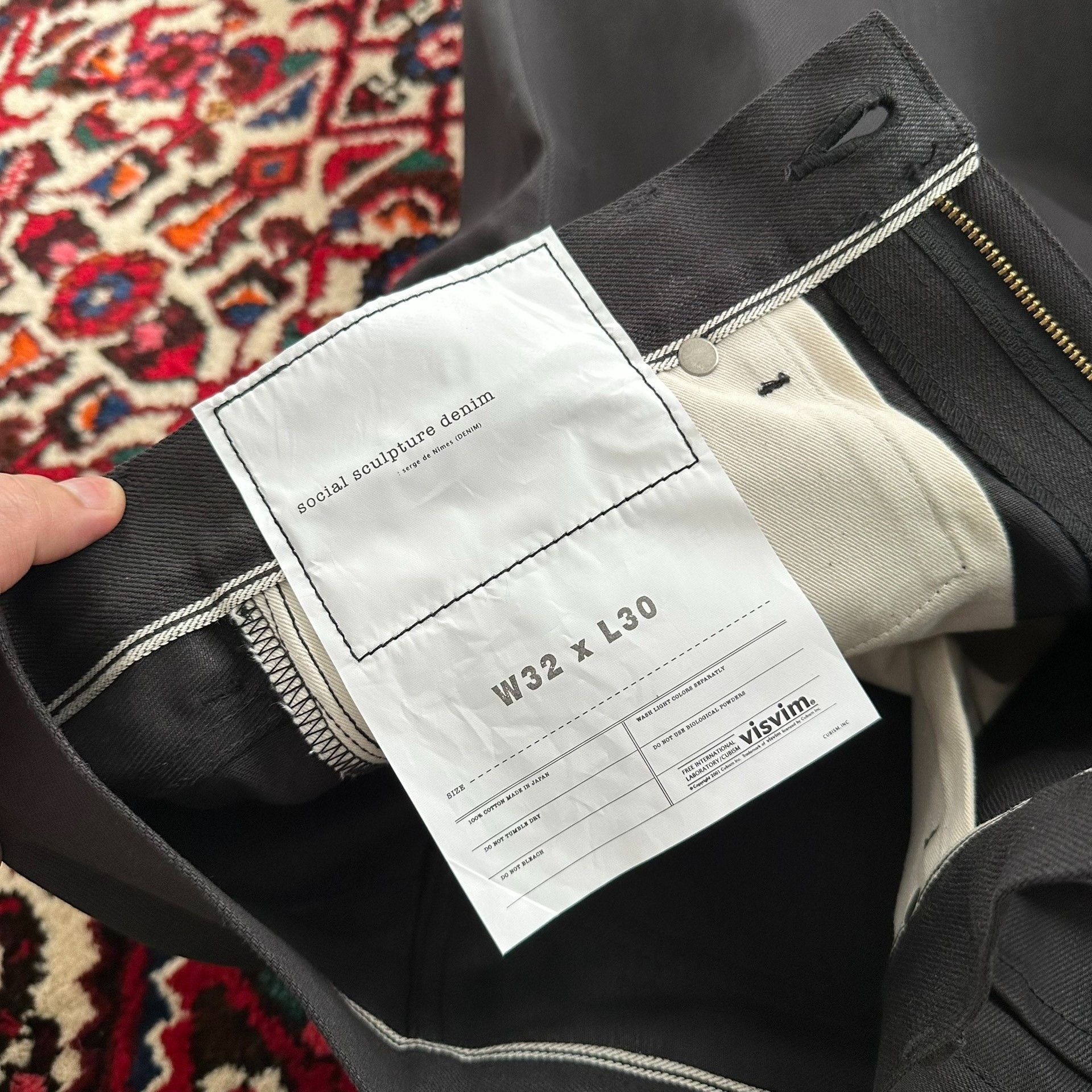 Visvim visvim 22AW 03 CMYK Black Jeans Size US 32 / EU 48 - 5 Thumbnail