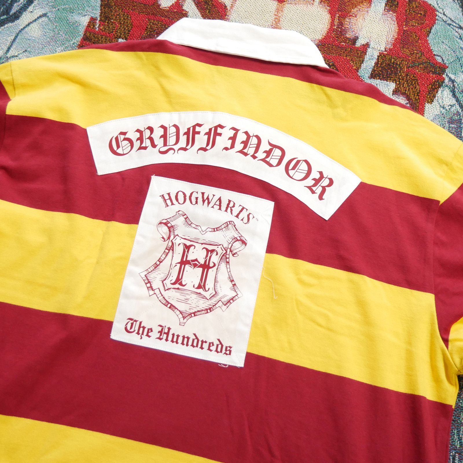 The Hundreds The Hundreds x Harry Potter House Rugby Polo Gryffindor Size US XXL / EU 58 / 5 - 4 Thumbnail
