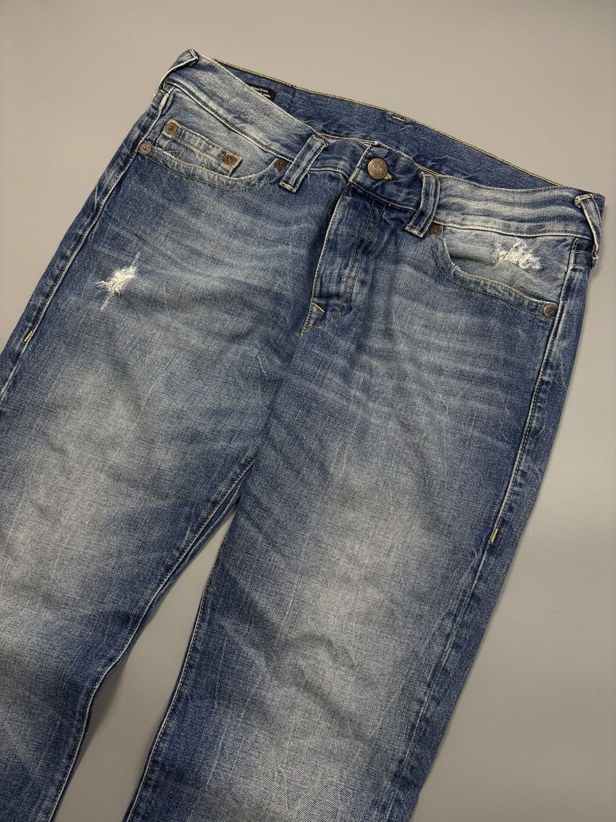 True Religion True Religion Relaxed Skinny Men's Straight Jeans Size US 36 / EU 52 - 7 Thumbnail