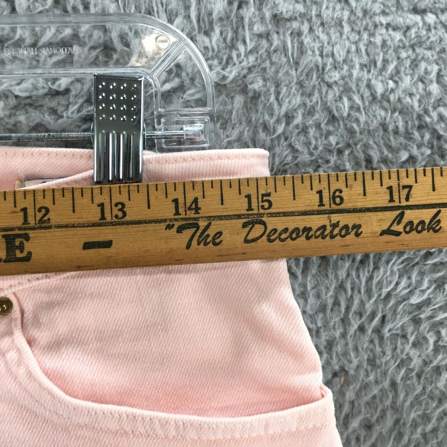 Pinko Leara Woman Slim Fit Skinny Pants Womens 8 Pink Low Rise Button Zip Fly Casual Pants Size 30" / US 8 / IT 44 - 5 Thumbnail