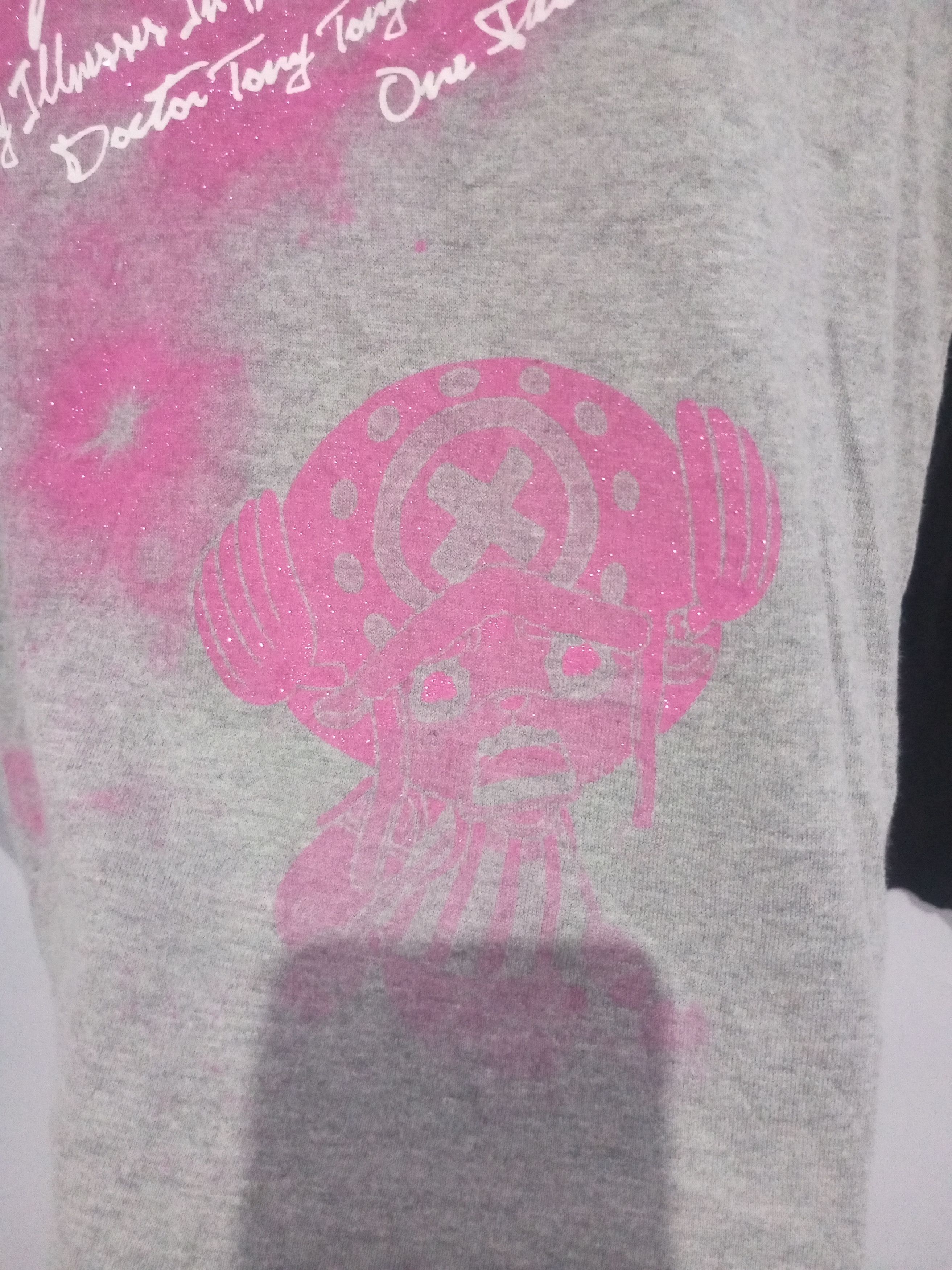 One Piece Vintage one Piece Chopper double layer long sleeve tshirt Size US M / EU 48-50 / 2 - 3 Thumbnail
