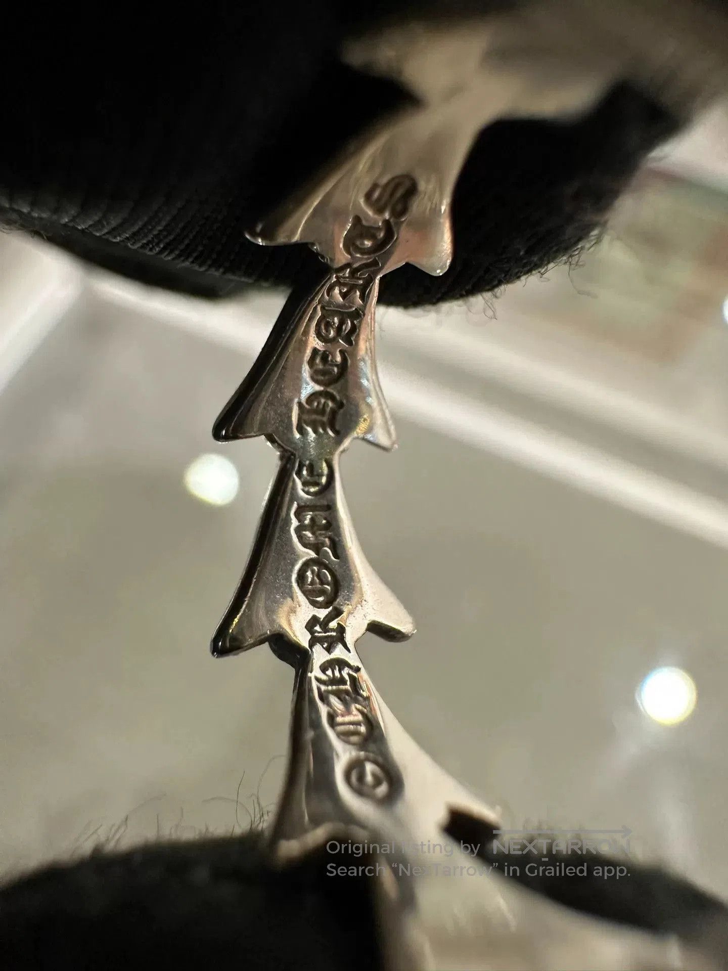 Chrome Hearts Chrome Hearts Fishbone Silver Ring US6. Size ONE SIZE - 7 Thumbnail