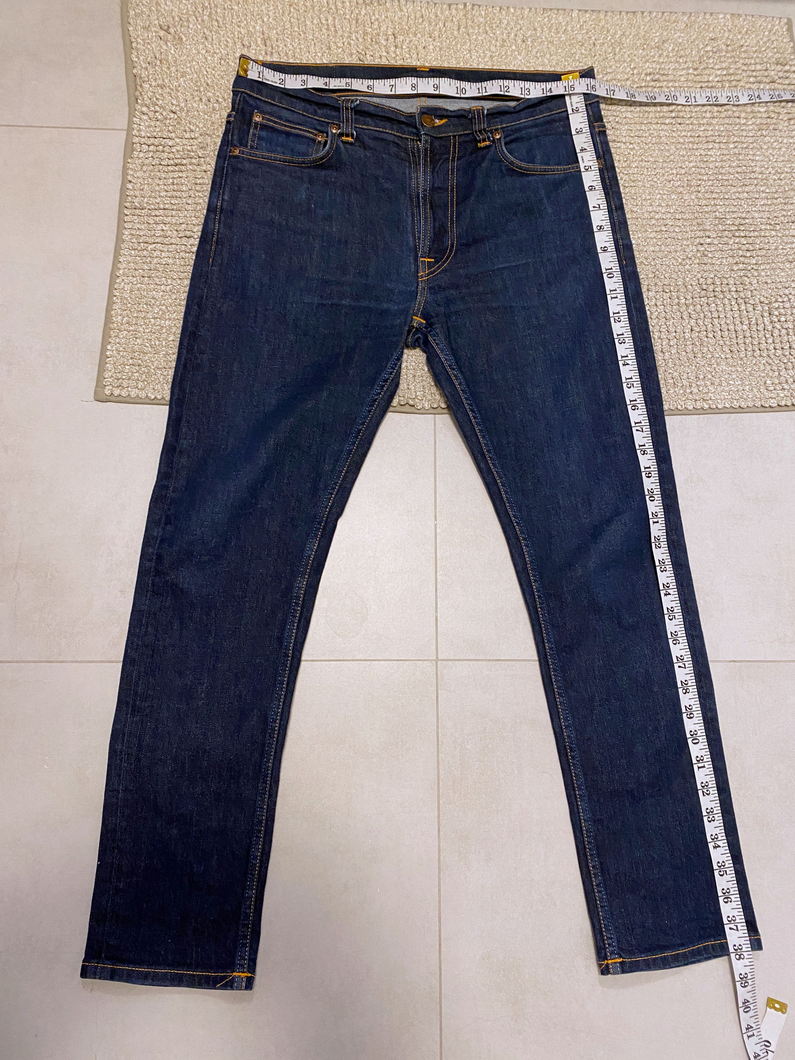 Denime × Nudie Jeans Nudie Jeans Lean Dean Dry 16 Dips denim jeans size W 32 L 30 Size US 32 / EU 48 - 9 Thumbnail