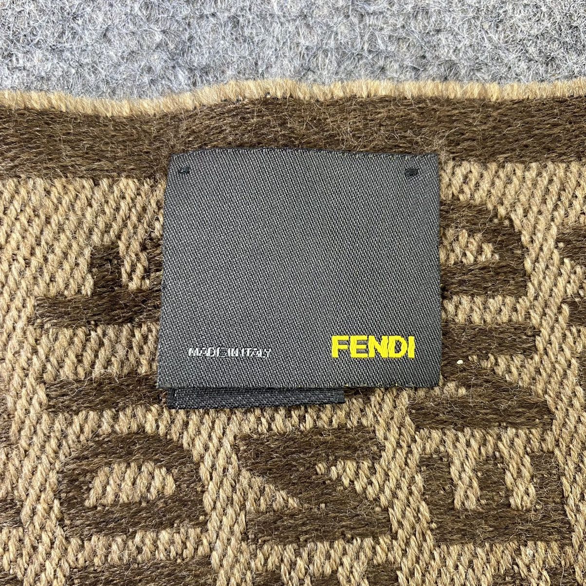 Fendi × Vintage Fendi Monogram Scarf / Muffler / Neckwear-K048 Size ONE SIZE - 6 Thumbnail