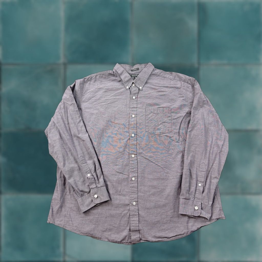 Eddie Bauer Eddie Bauer Shirt Mens 2XL Gray Classic Fit Button Down Shirt Size US XXL / EU 58 / 5 - 1 Thumbnail