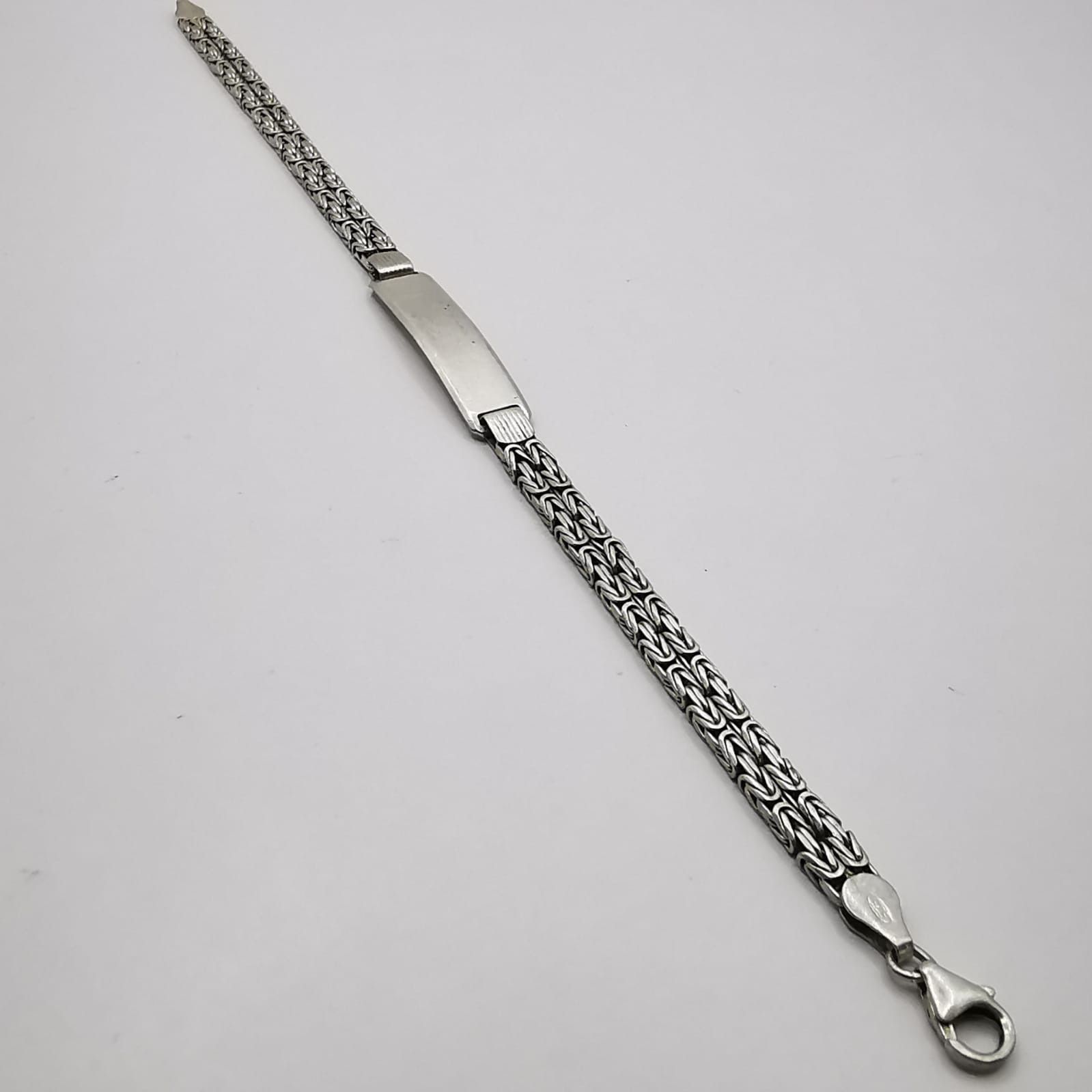 Sterling Silver Vintage Chic Bracelet Jewelry, 925 Sterling Silver 13,60g Size ONE SIZE - 2 Thumbnail