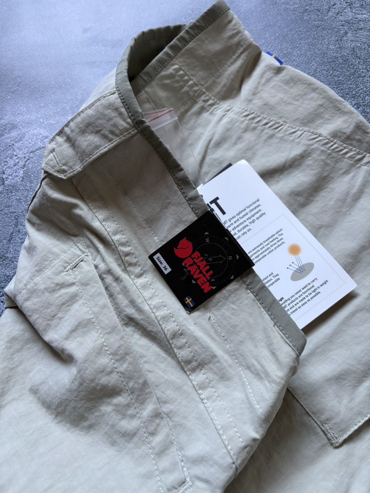 Fjallraven NWT Fjallraven Outdoor Gorpcore Women’s Beige Pants Size 36 Size 36" / US 14 / IT 50 - 9 Thumbnail