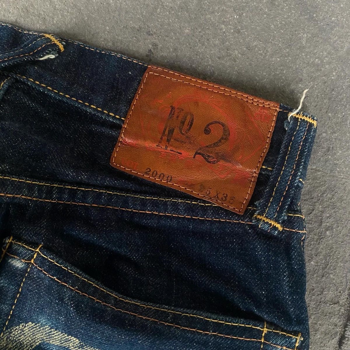 Evisu Evisu Seagulls NO.02 Pink/Yellow Size US 27 - 2 Thumbnail
