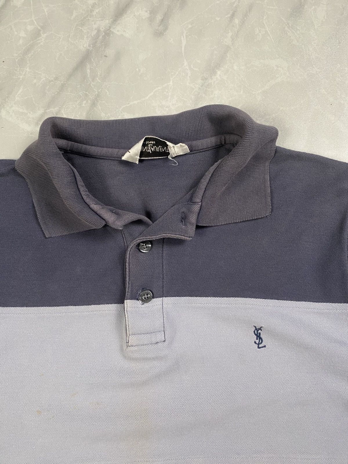 Yves Saint Laurent Vintage 90s YSL Polos Tee Size US M / EU 48-50 / 2 - 3 Thumbnail