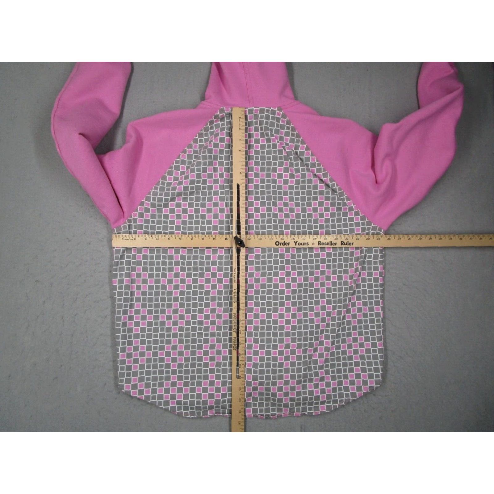Levi's VINTAGE Levi's Hoodie Men Medium Pink Check Long Sleeve Pullover Heavyweight Zip Closure Retro Logo Size US M / EU 48-50 / 2 - 5 Thumbnail
