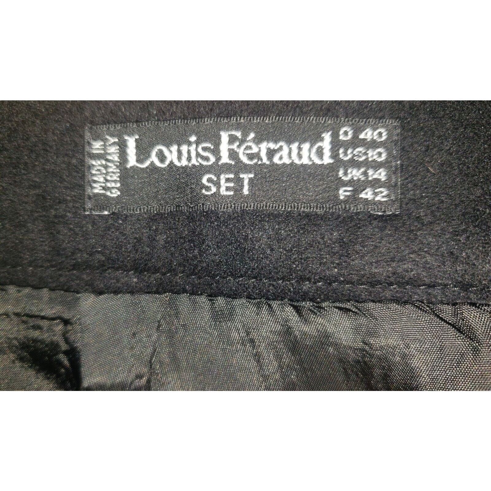 Louis Feraud Louis Féraud Black Pencil Germany Skirt Women US 10 Black Size 32" / US 10 / IT 46 - 3 Thumbnail