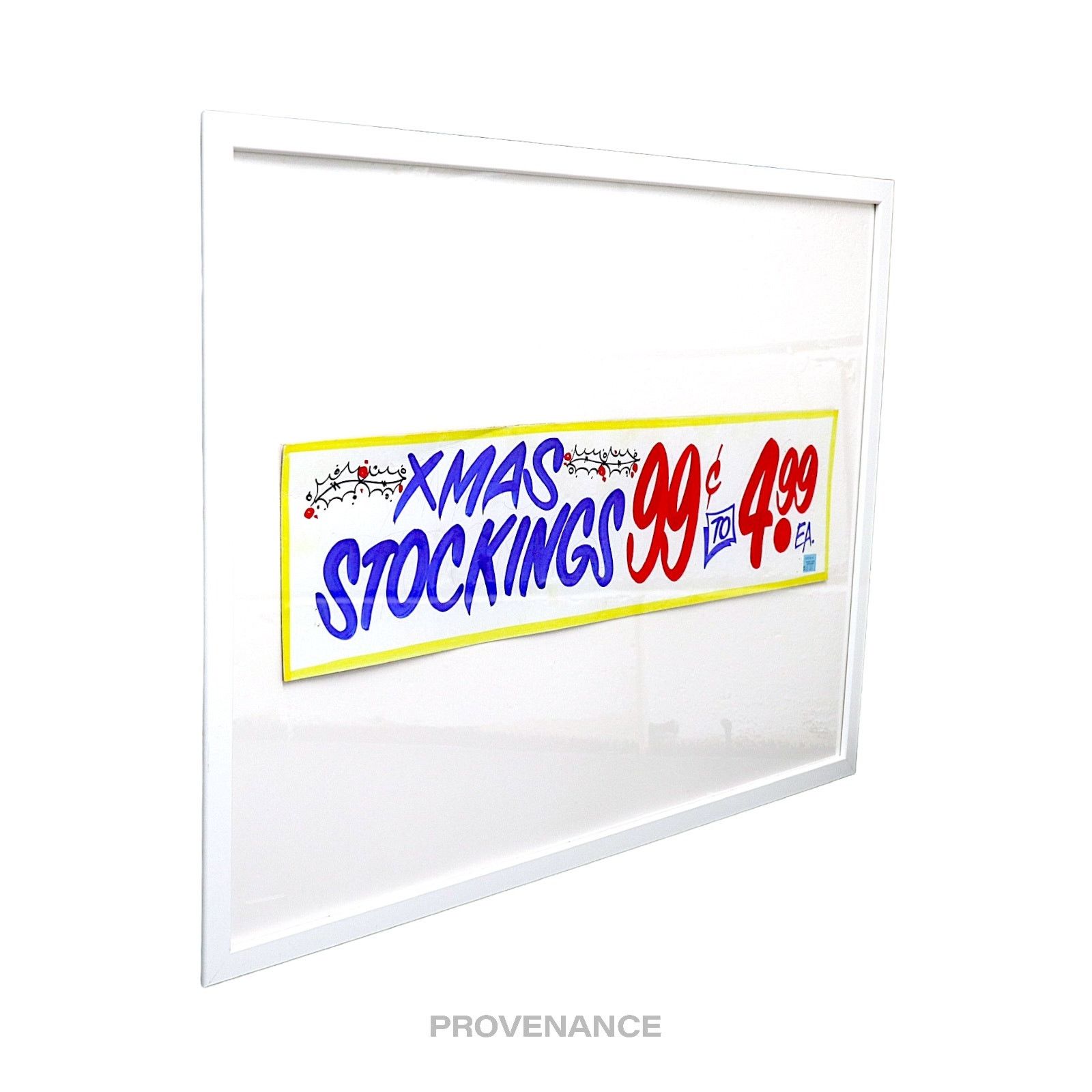 Other 🔴 Honest Ed's Sign Toronto - XMAS Stockings 99c TO 4.99 EA. Size ONE SIZE - 2 Thumbnail