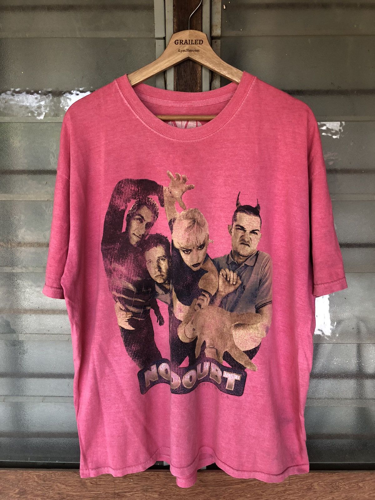 Band Tees Vintage No Doubt Pink Shirt Tee Size US XL / EU 56 / 4 - 2 Thumbnail