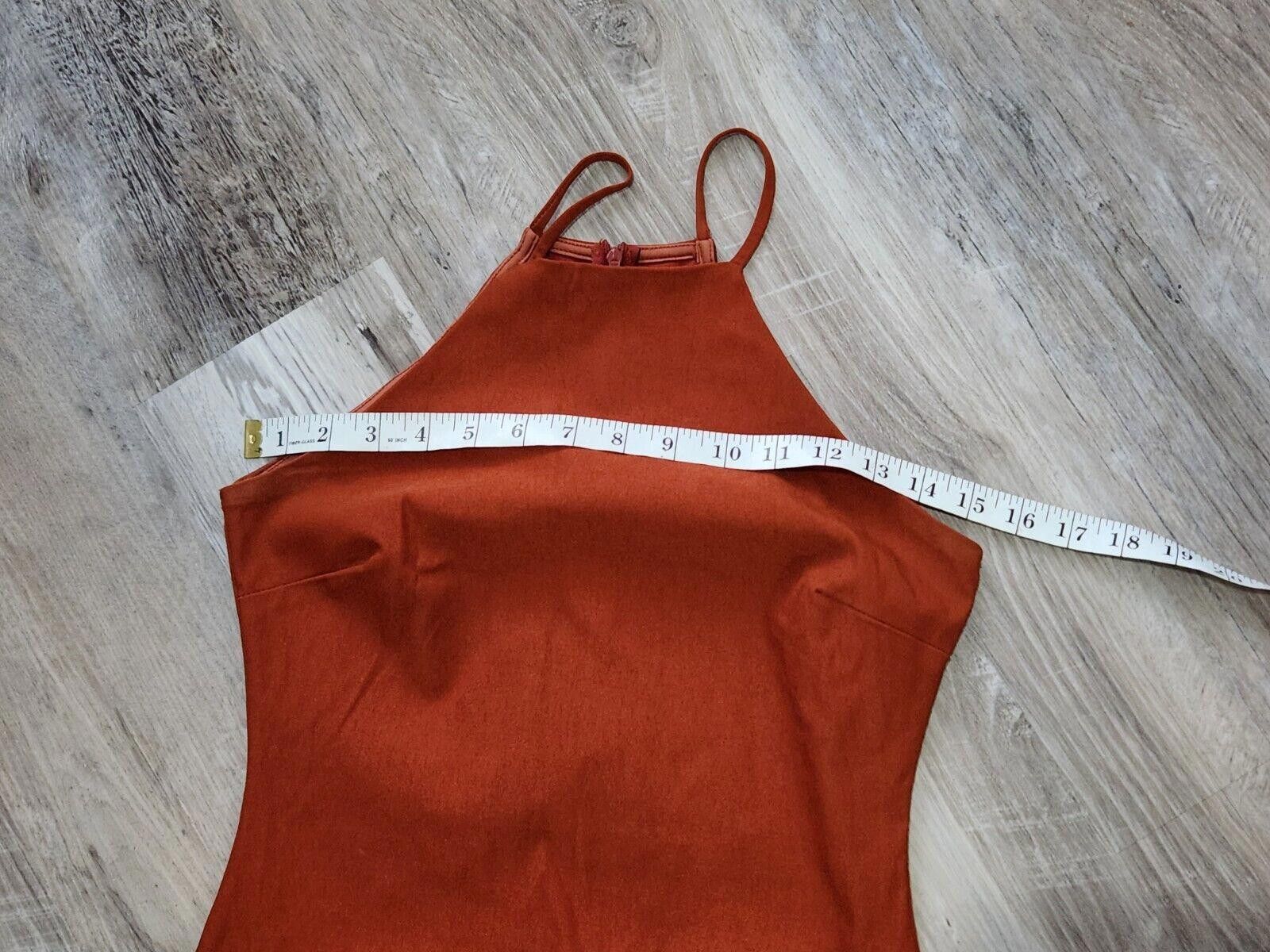 Designer The Vintage Shop Dress medium Burned Orange Bodycon high Size M / US 6-8 / IT 42-44 - 7 Thumbnail