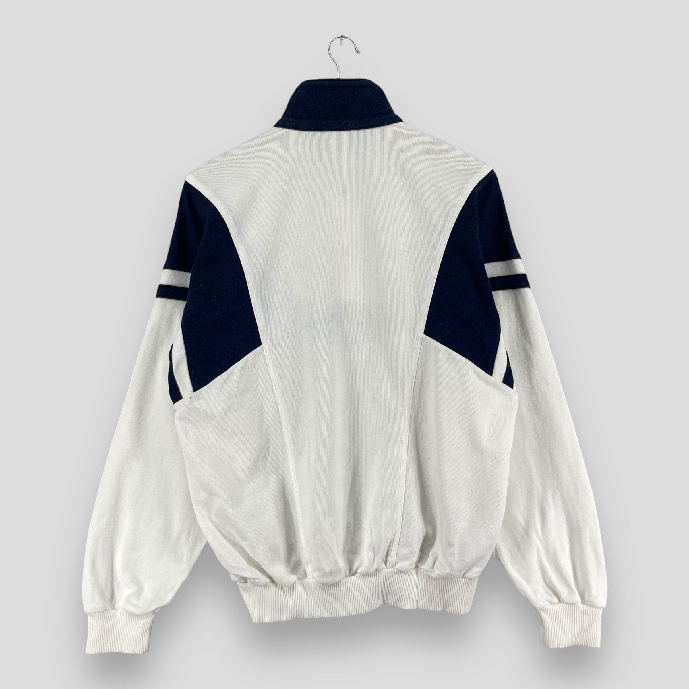 Ellesse × Vintage Vintage 90s ELLESSE Spellout Button Snap Pullover Sweater Size US M / EU 48-50 / 2 - 8 Thumbnail