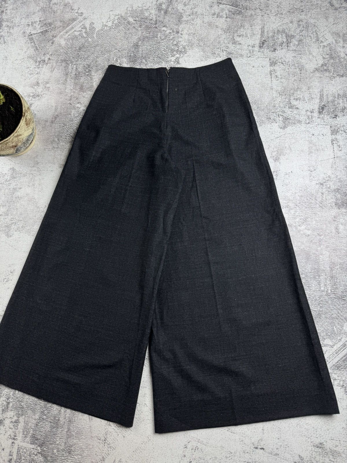 Maison Margiela MAISON MARGIELA 2016 OVER WIDE LEG CROPPED PALAZZO 42 FLARED PANTS TROUSERS Size 28" / US 6 / IT 42 - 3 Thumbnail