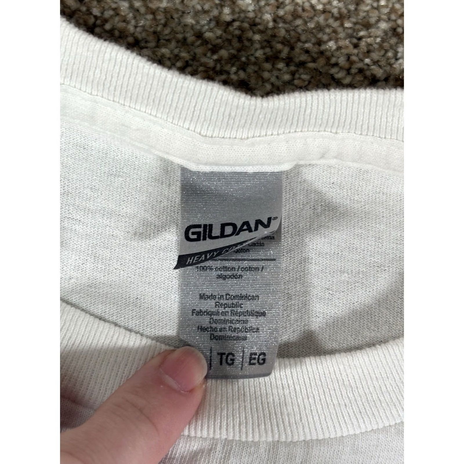 Gildan VINTAGE Do It For His Glory Jesus Basketball Graphic White T-Shirt XL Men Short Sleeve Crew Neck Gildan Preshrunk Regular Cotton Size US XL / EU 56 / 4 - 3 Thumbnail