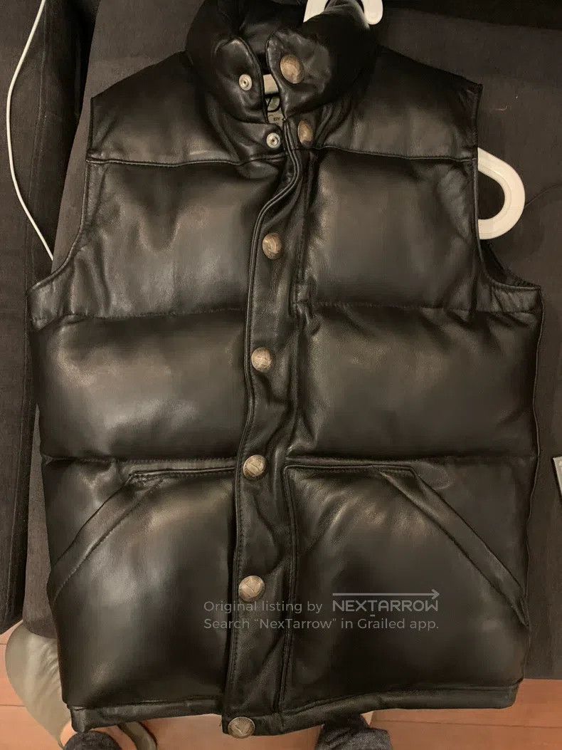 Schott Schott Leather horse clip down vest Size US S / EU 44-46 / 1 - 3 Thumbnail