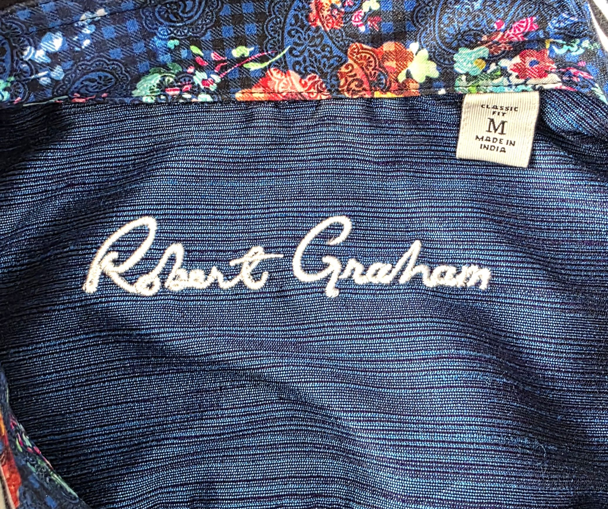 Robert Graham Robert Graham Embroidered multicolor button down Medium Size US M / EU 48-50 / 2 - 9 Thumbnail
