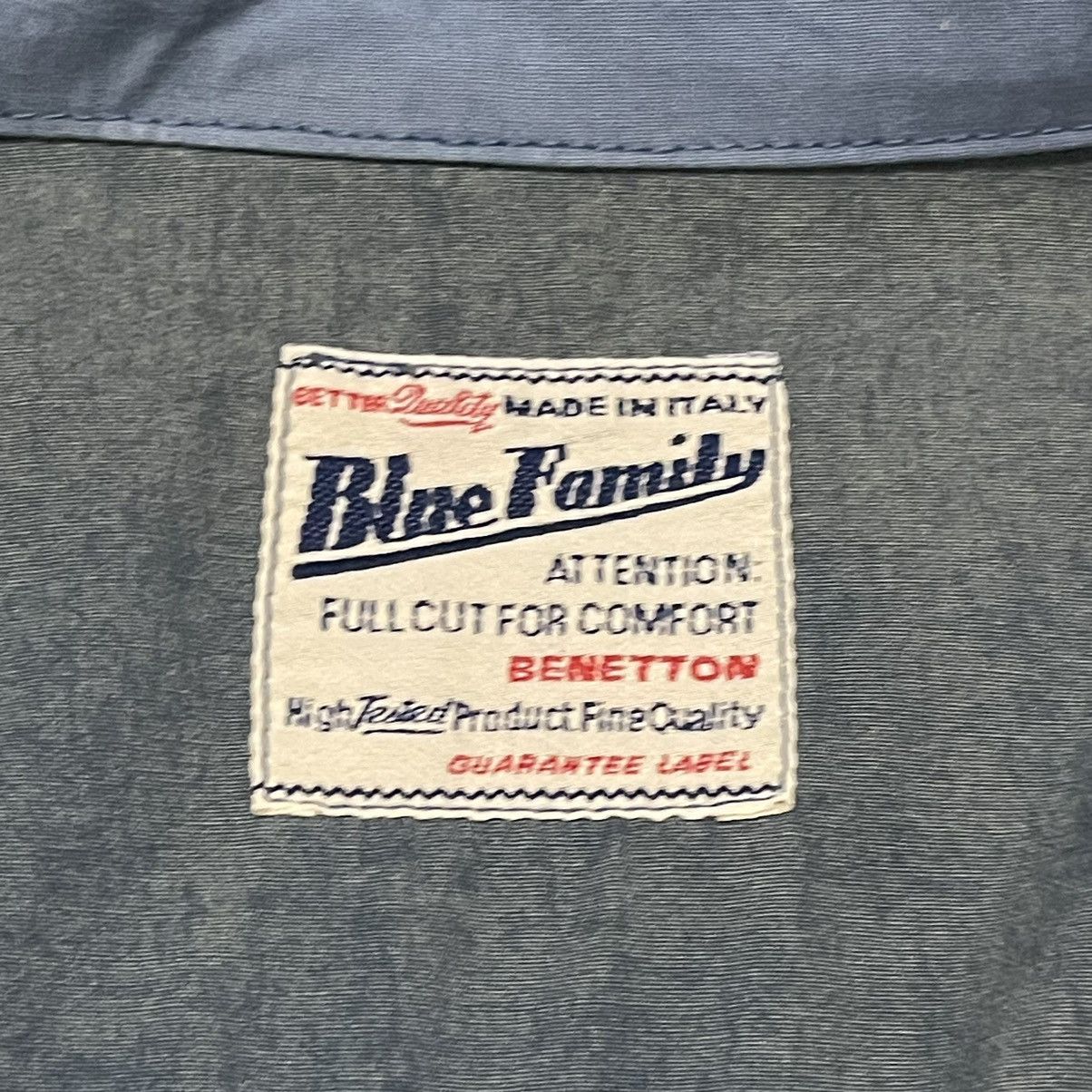 Benetton Vintage Benetton Blue Family Jacket Size US M / EU 48-50 / 2 - 9 Thumbnail